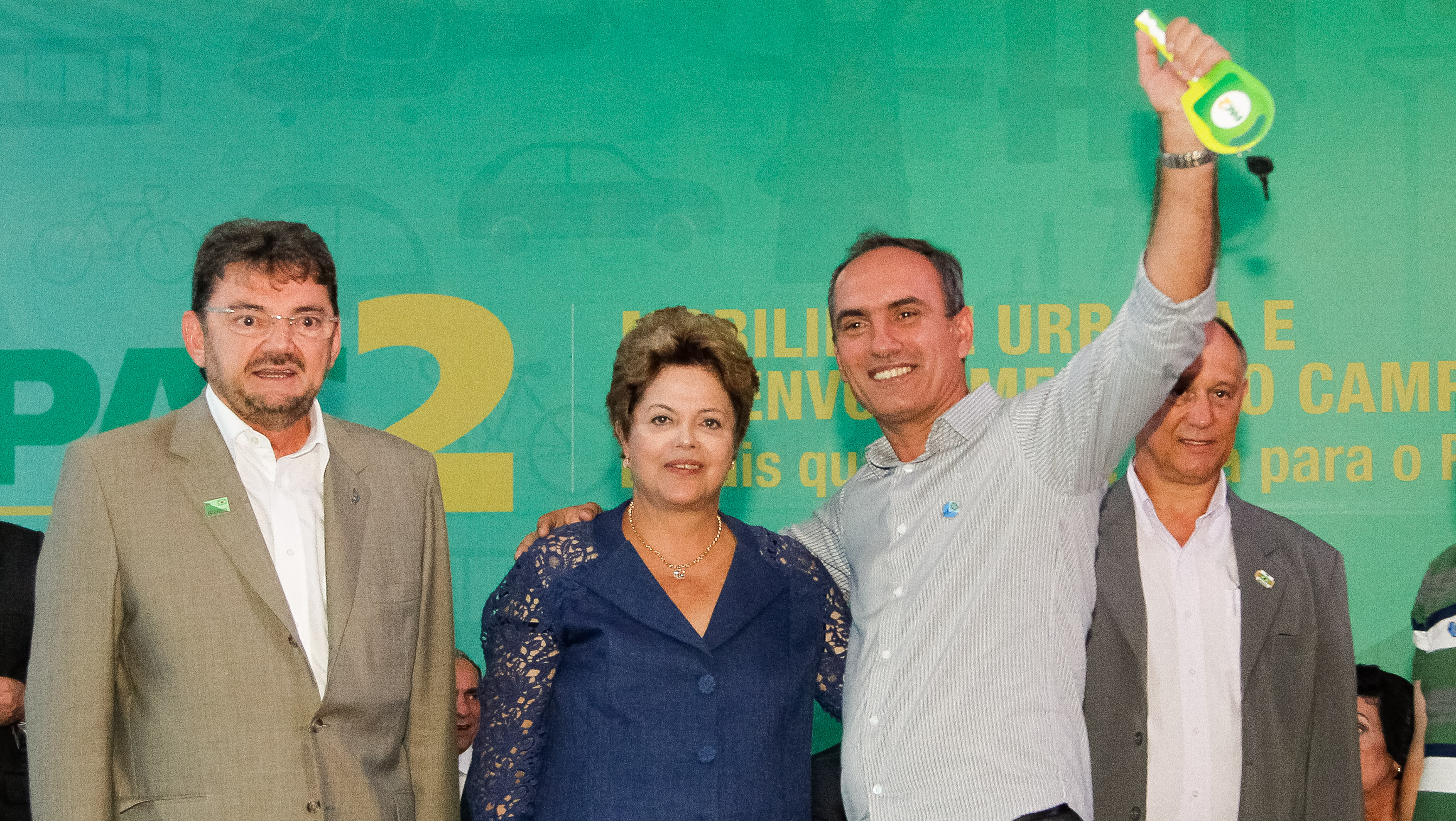 Cerimônia de anúncio de investimentos do PAC 2 Mobilidade Urbana - Teresina - 02