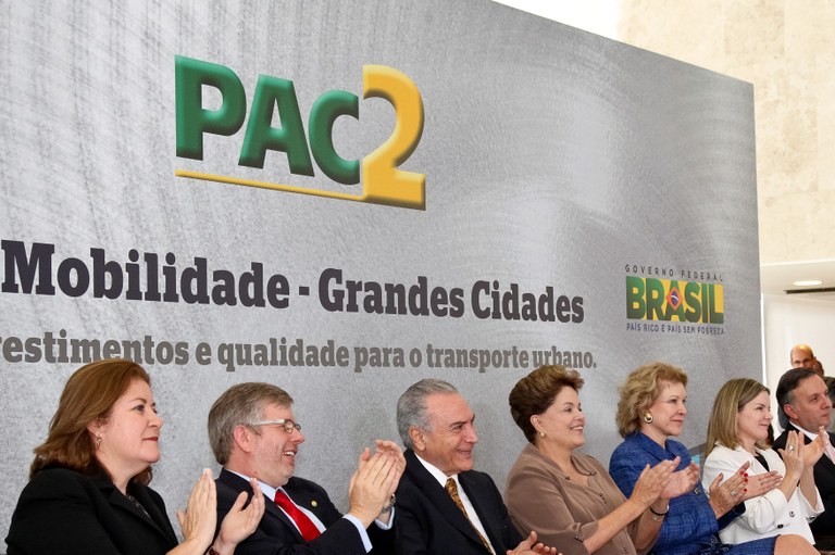 Cerimônia de anúncio de investimentos do PAC Mobilidade Grandes Cidades - 02