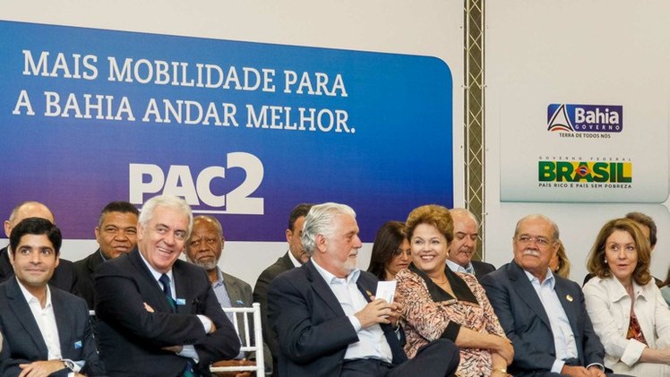 Cerimônia de anúncio de investimentos do PAC Mobilidade Urbana e assinatura dos contratos de metrô e de corredores