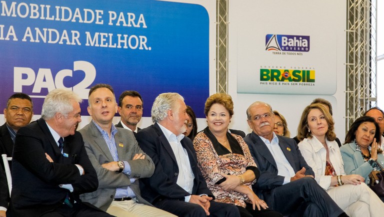 Cerimônia de anúncio de investimentos do PAC Mobilidade Urbana e assinatura dos contratos de metrô e de corredores