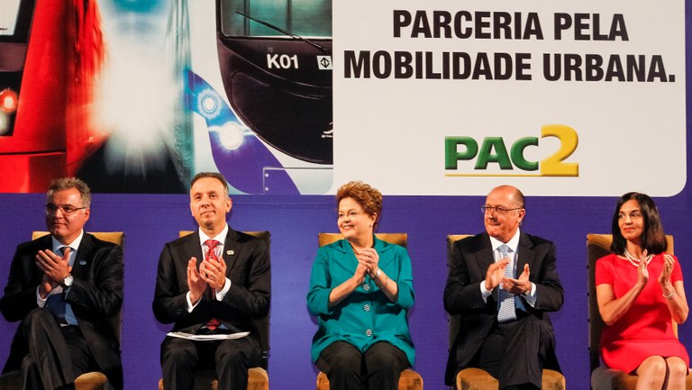 Cerimônia de anúncio de investimentos do PAC Mobilidade Urbana - 01