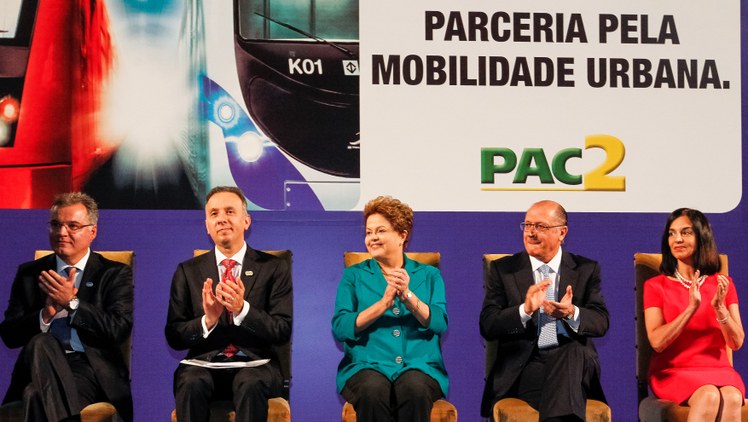 Cerimônia de anúncio de investimentos do PAC Mobilidade Urbana - 01