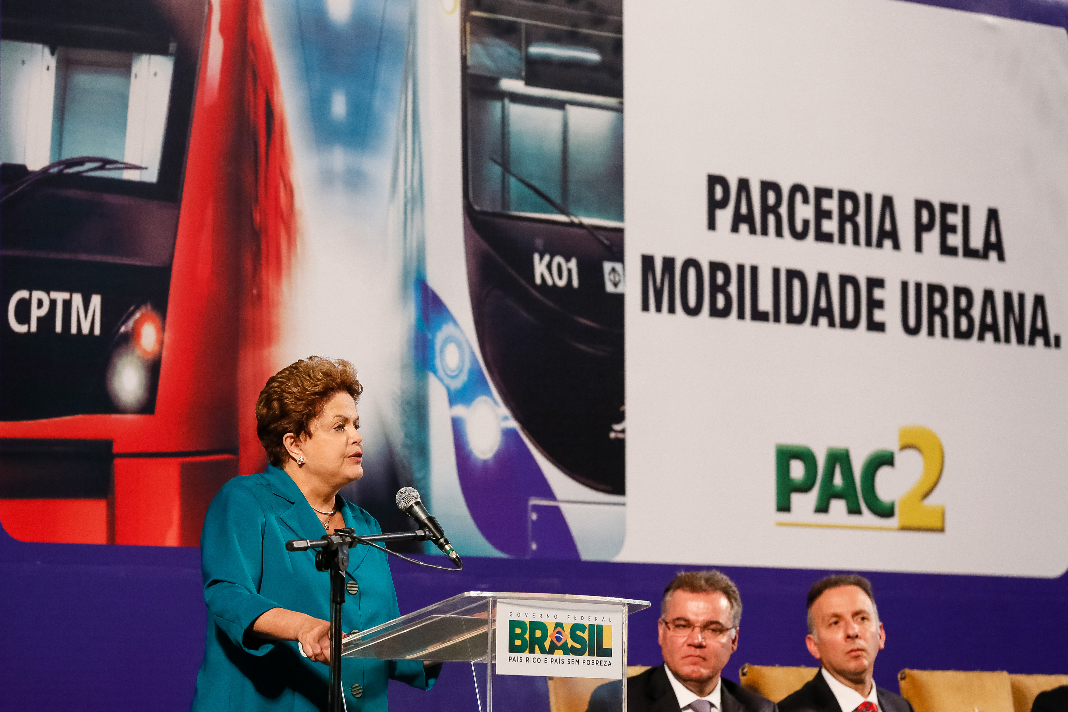 Cerimônia de anúncio de investimentos do PAC Mobilidade Urbana - 03