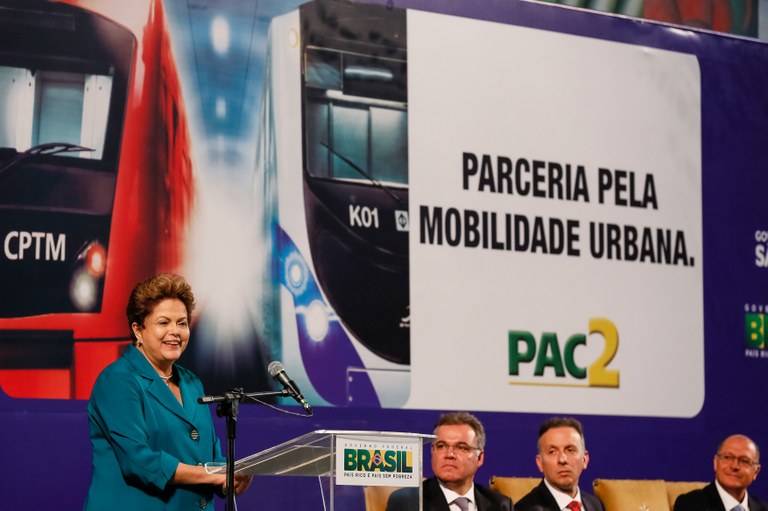 Cerimônia de anúncio de investimentos do PAC Mobilidade Urbana - 04