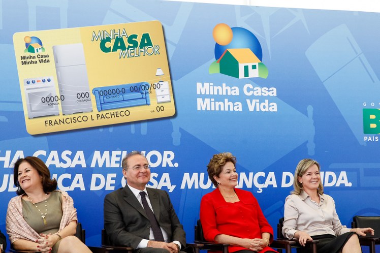 Cerimônia de anúncio de linha de financiamento para aquisição de móveis e eletrodomésticos aos beneficiários do programa Minha Casa, Minha Vida - 01