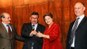 Foto: Roberto Stuckert Filho/PR  Cerimônia de anúncio do PAC Mobilidade e de entrega de 57 Máquinas Motoniveladoras