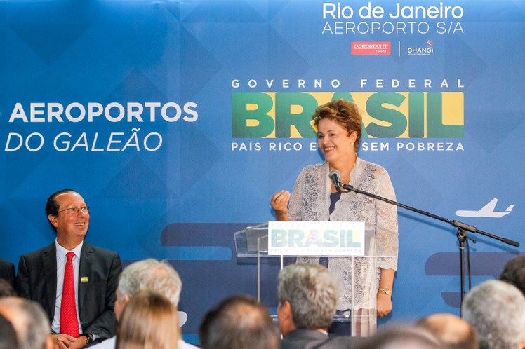 Cerimônia de assinatura do contrato de concessão do Aeroporto Internacional Antônio Carlos Jobim - Galeão - 03