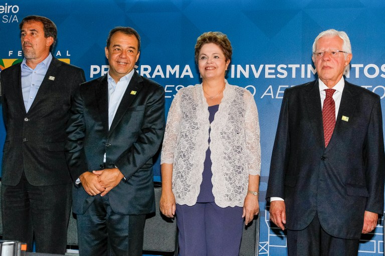 Cerimônia de assinatura do contrato de concessão do Aeroporto Internacional Antônio Carlos Jobim - Galeão - 02