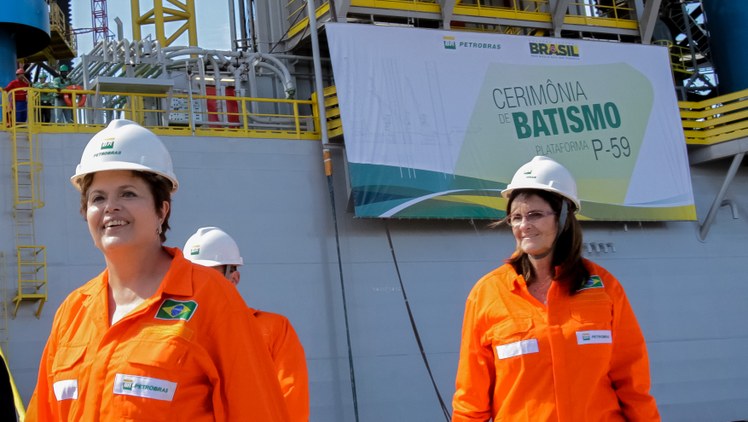 Cerimônia de batismo da plataforma P-59 - 04