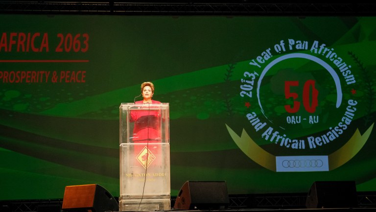 Cerimônia de comemoração do Cinquentenário da Organização da Unidade Africana (OUA) - União Africana - 01