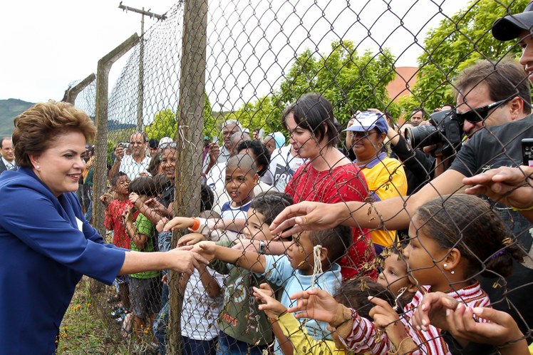 Dilma chega à Ouro Preto 2