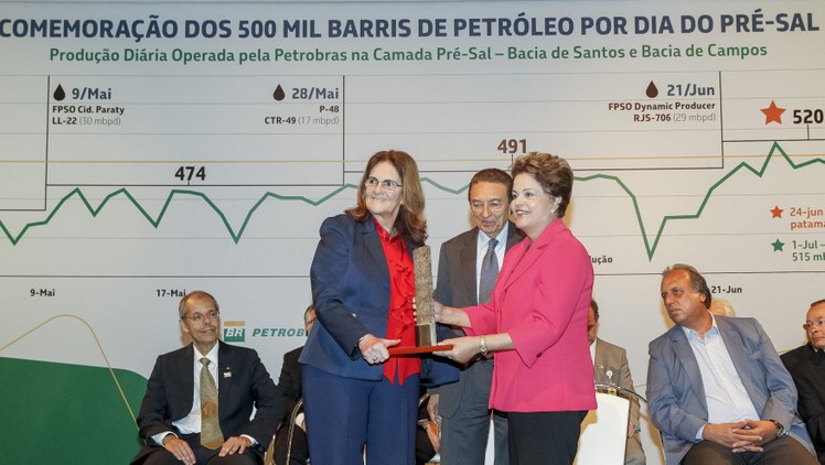 Comemoração dos 500 mil barris diários de petróleo do Pré-Sal - 02