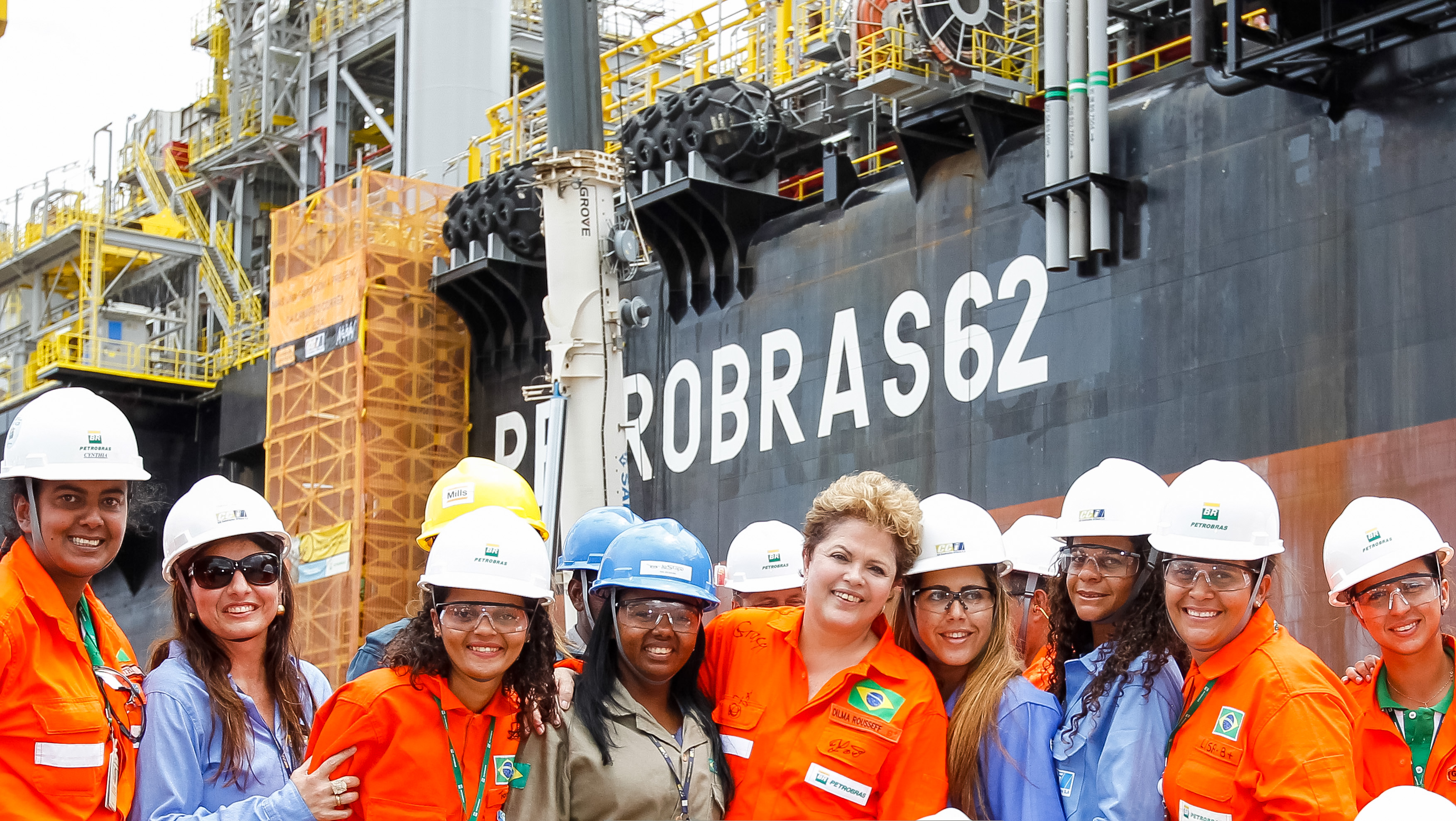 Cerimônia de Conclusão das obras da P-62 no Estaleiro Atlântico Sul - 06