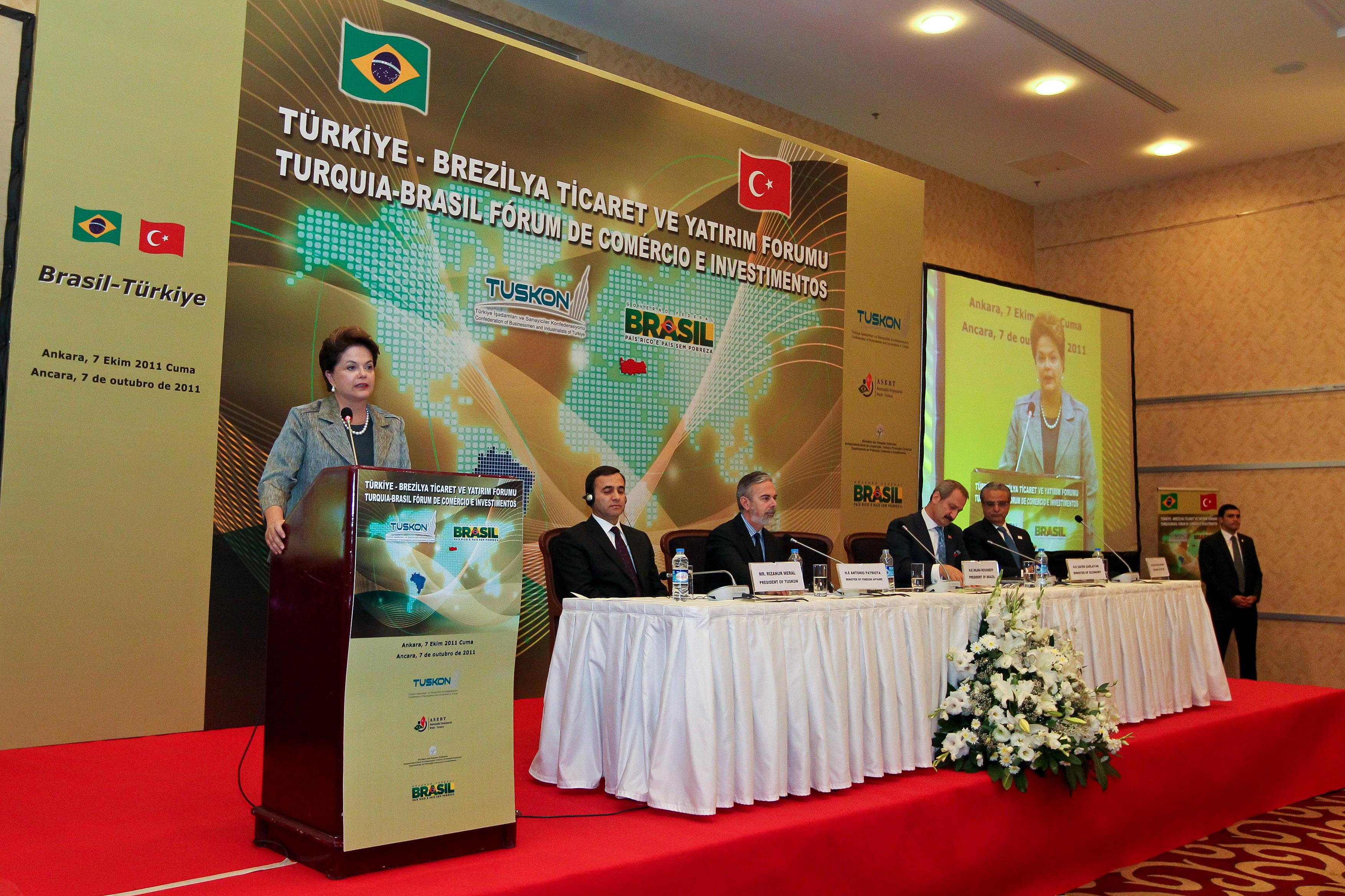Cerimônia de Encerramento do Encontro Empresarial Brasil-Turquia 1