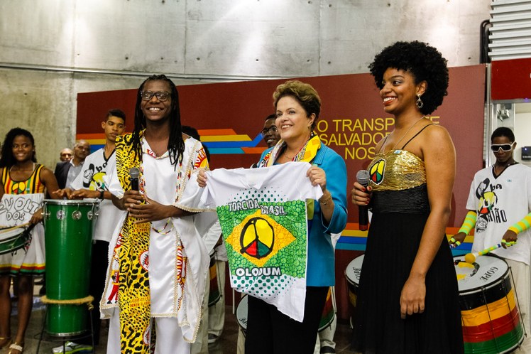 Cerimônia de entrada em operação do Sistema Metroviário de Salvador e Lauro de Freitas, trecho Lapa-Acesso Norte - 11