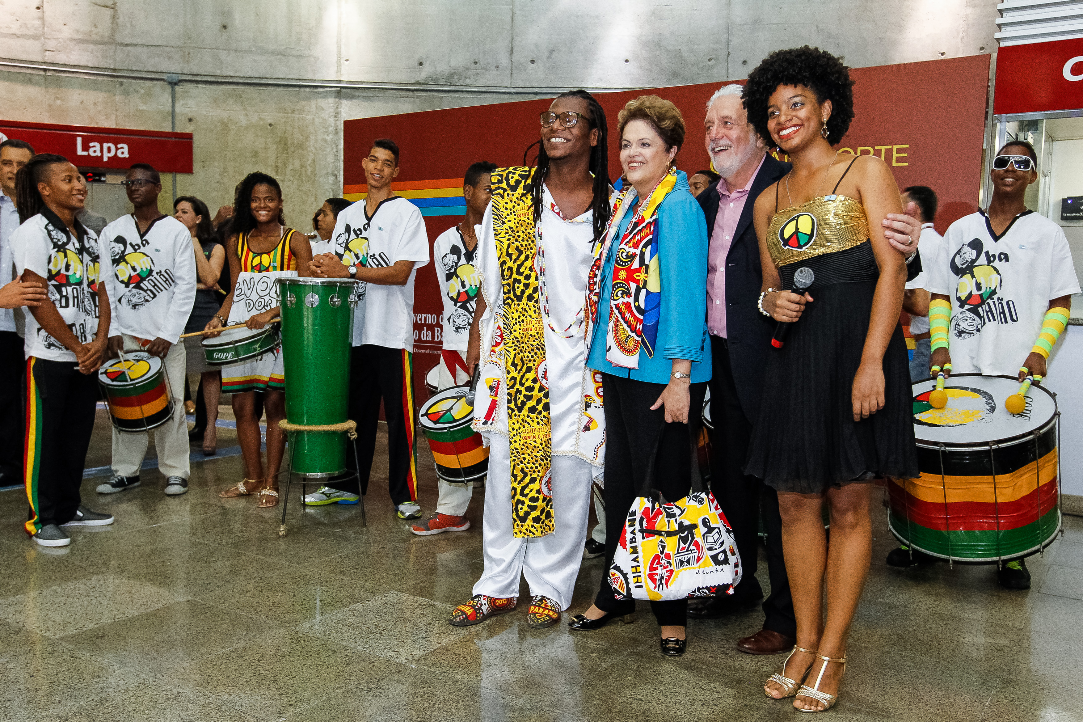 Cerimônia de entrada em operação do Sistema Metroviário de Salvador e Lauro de Freitas, trecho Lapa-Acesso Norte - 12