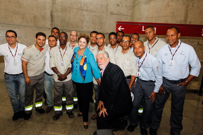 Cerimônia de entrada em operação do Sistema Metroviário de Salvador e Lauro de Freitas, trecho Lapa-Acesso Norte - 10