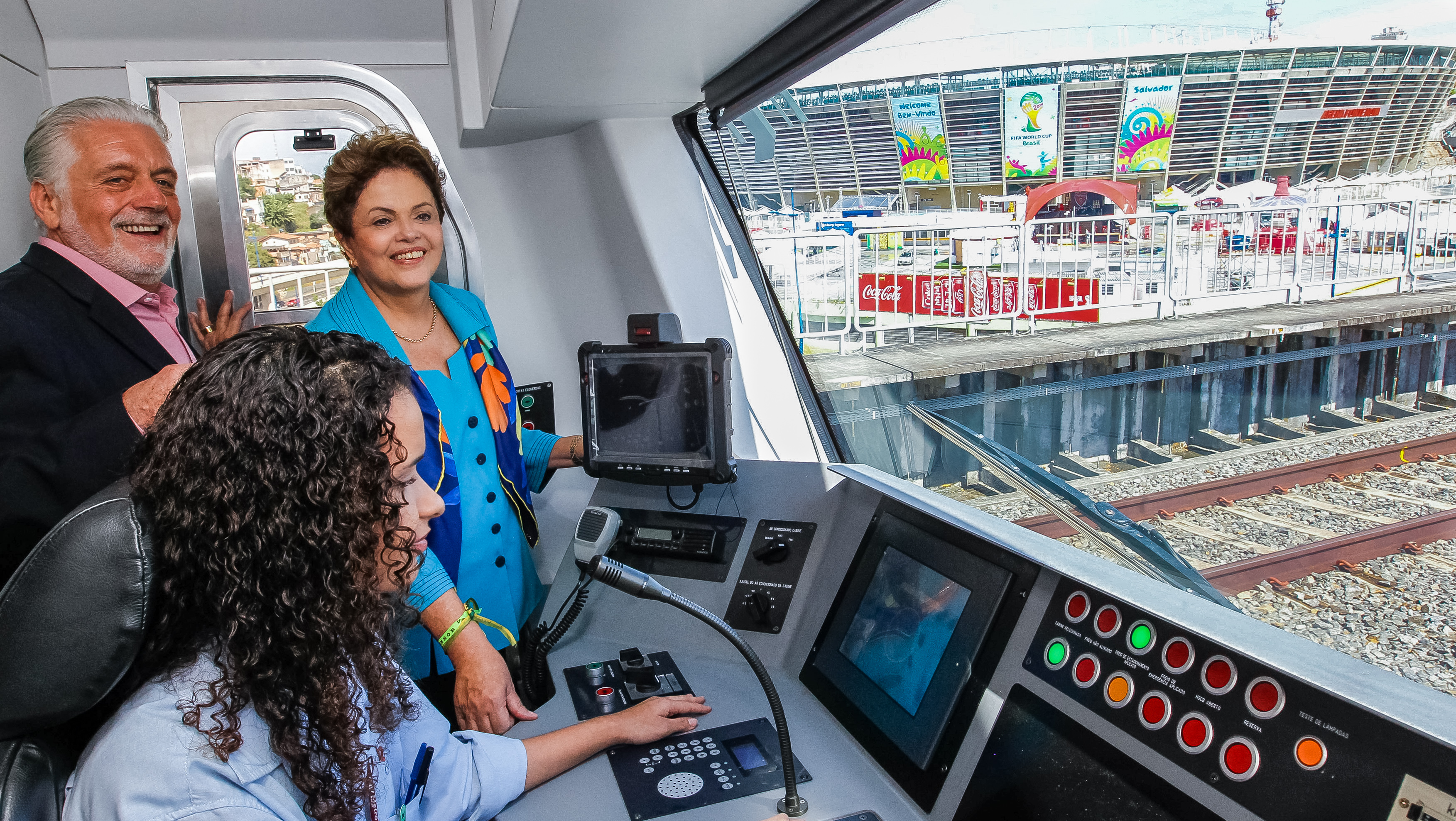 Cerimônia de entrada em operação do Sistema Metroviário de Salvador e Lauro de Freitas, trecho Lapa-Acesso Norte - 01