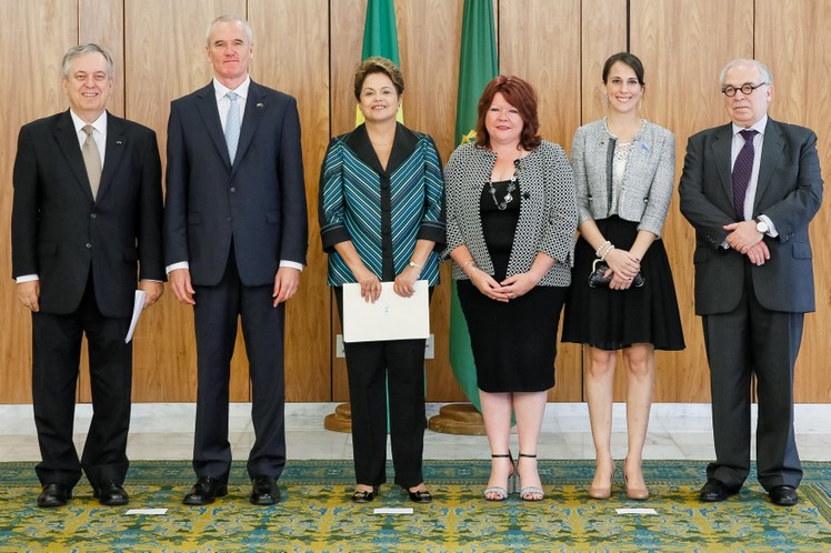 Cerimônia de entrega das Cartas Credenciais dos Embaixadores Estrangeiros