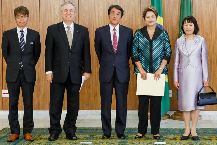 Cerimônia de entrega das Cartas Credenciais dos Embaixadores Estrangeiros