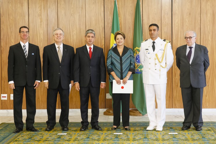 Cerimônia de entrega das Cartas Credenciais dos Embaixadores Estrangeiros