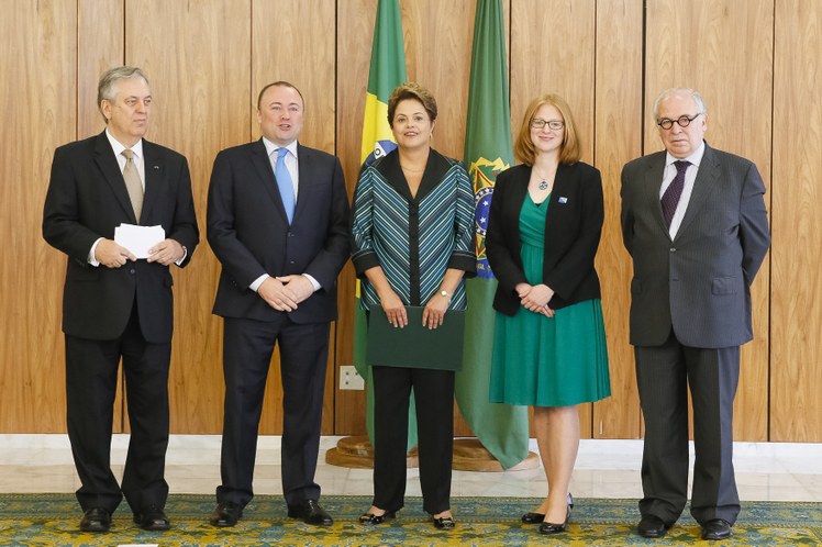 Cerimônia de entrega das Cartas Credenciais dos Embaixadores Estrangeiros