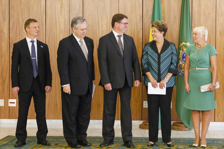 Cerimônia de entrega das Cartas Credenciais dos Embaixadores Estrangeiros