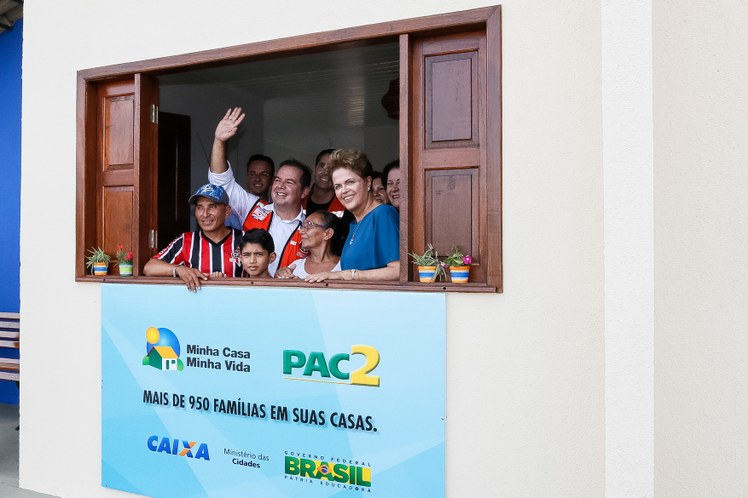 Cerimônia de entrega de 967 unidades habitacionais, dos Residenciais Cidade do Povo, Rui Lino, Abunã e Cabreúva, do Programa Minha Casa Minha Vida - 02