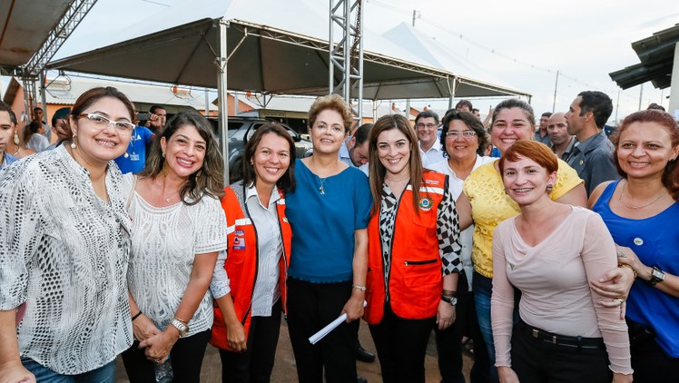 Cerimônia de entrega de 967 unidades habitacionais, dos Residenciais Cidade do Povo, Rui Lino, Abunã e Cabreúva, do Programa Minha Casa Minha Vida