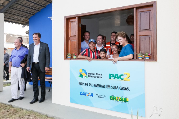 Cerimônia de entrega de 967 unidades habitacionais, dos Residenciais Cidade do Povo, Rui Lino, Abunã e Cabreúva, do Programa Minha Casa Minha Vida - 01