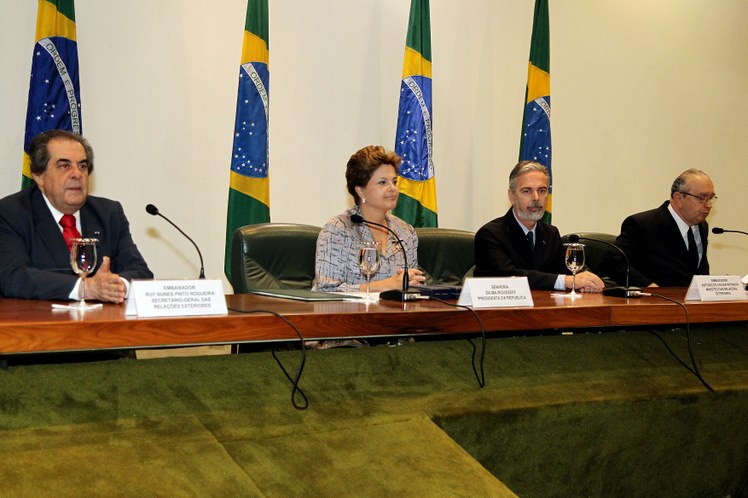 Cerimônia de formatura da turma de 2010-2012 do instituto Rio Branco