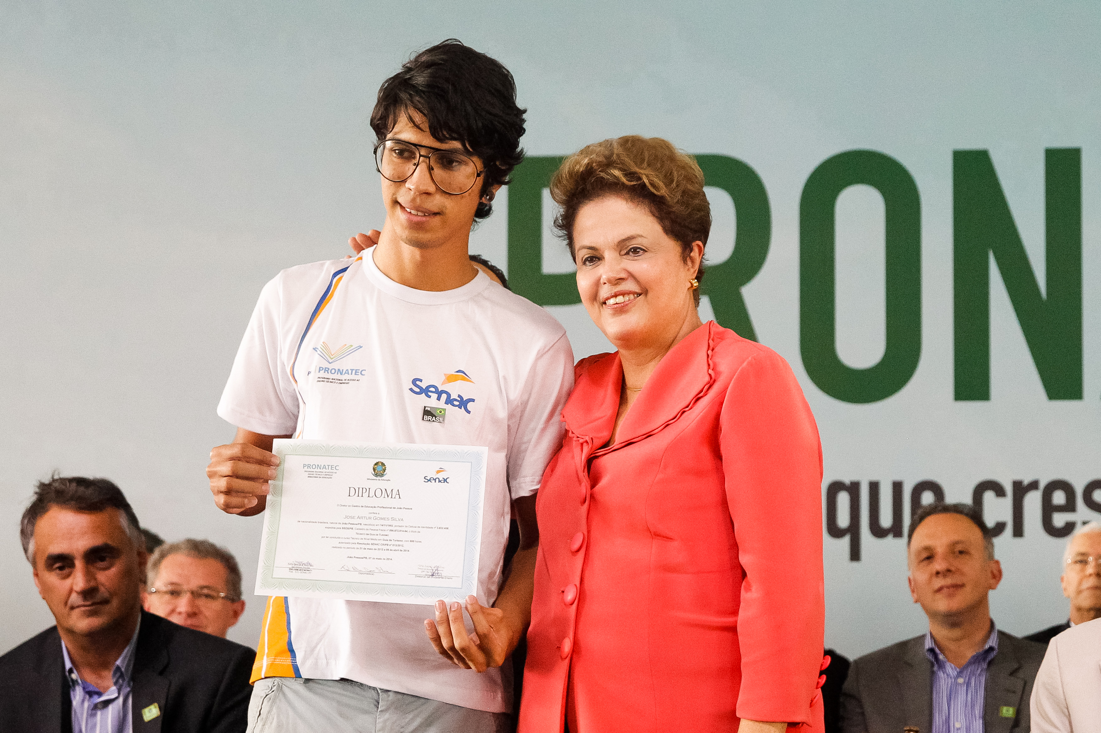 Cerimônia de formatura de alunos do Pronatec - Cabedelo-PB - 03