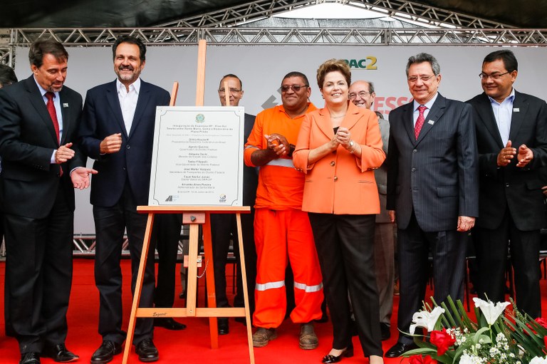 Cerimônia de inauguração da 1ª etapa do BRT Expresso DF Eixo Sul - Trecho entre Santa Maria, Gama e Rodoviária do Plano Piloto - 04