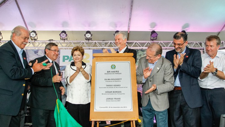 Cerimônia de inauguração da BR 448/RS - 01
