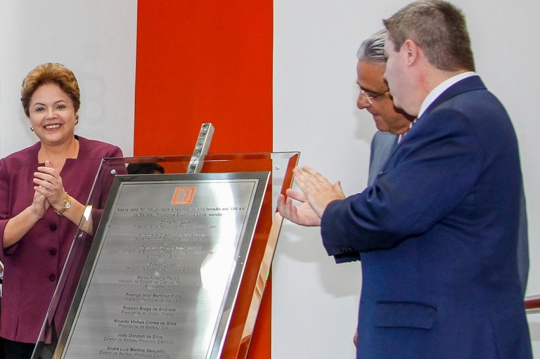 Cerimônia de inauguração da fábrica de transformadores de corrente e de potencial da Balteau S/A Cerimônia de inauguração da fábrica de transformadores de corrente e de potencial da Balteau S/A