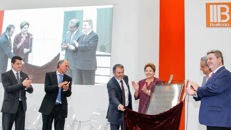 Cerimônia de inauguração da fábrica de transformadores de corrente e de potencial da Balteau S/A Cerimônia de inauguração da fábrica de transformadores de corrente e de potencial da Balteau S/A