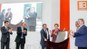 Cerimônia de inauguração da fábrica de transformadores de corrente e de potencial da Balteau S/A