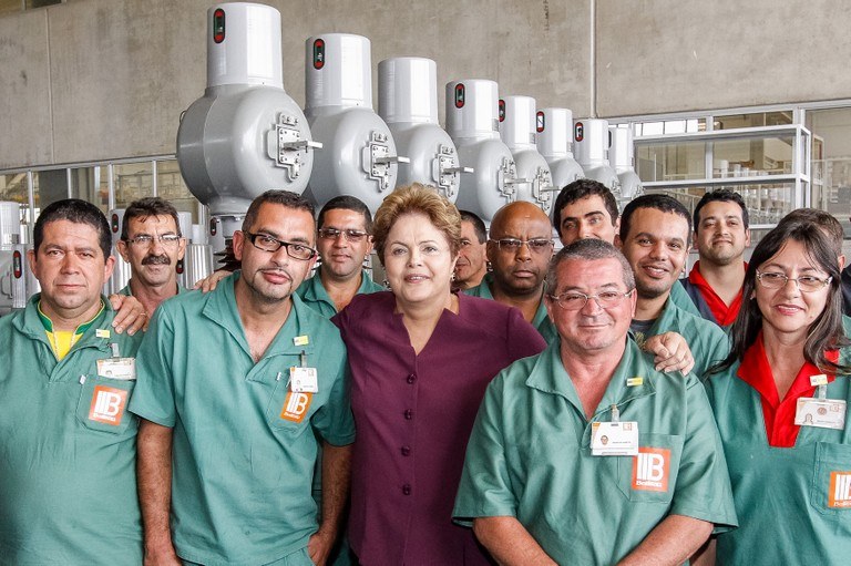 Cerimônia de inauguração da fábrica de transformadores de corrente e de potencial da Balteau S/A Cerimônia de inauguração da fábrica de transformadores de corrente e de potencial da Balteau S/A