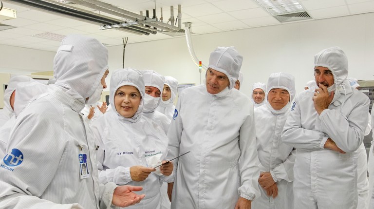 Cerimônia de inauguração da HT Micron - 04