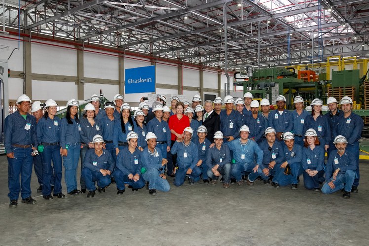 Cerimônia de inauguração da nova unidade industrial de PVC da Braskem - 01