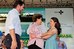  Dilma Rousseff cumprimenta a jovem Isabelle Meneses 