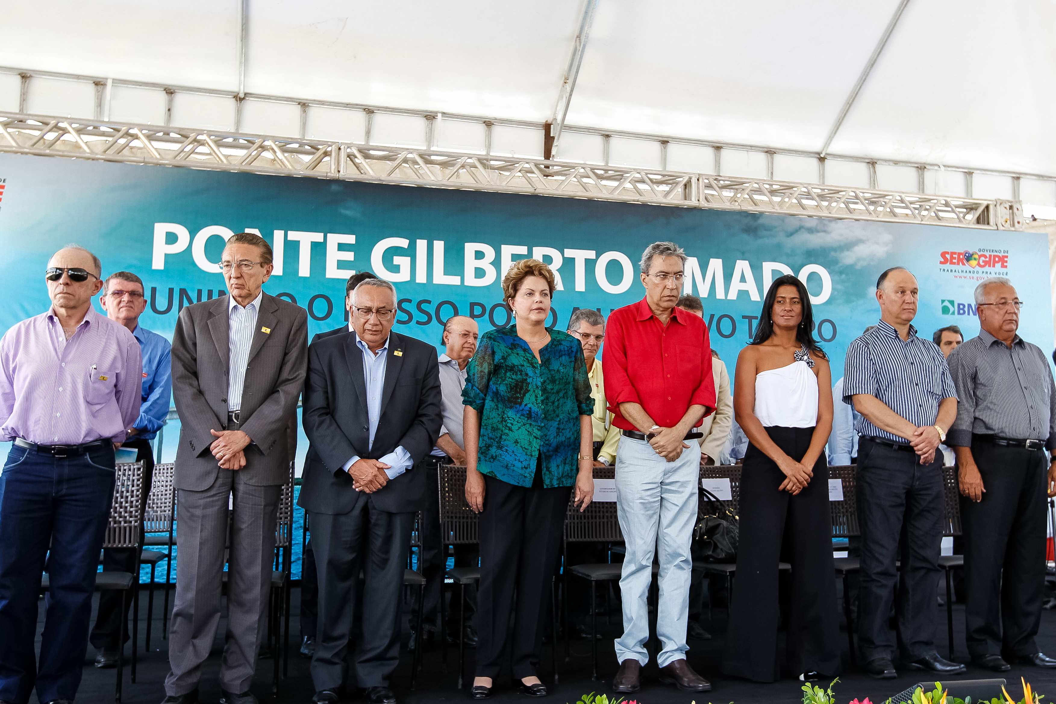 Cerimônia de inauguração da Ponte Gilberto Amado - 04