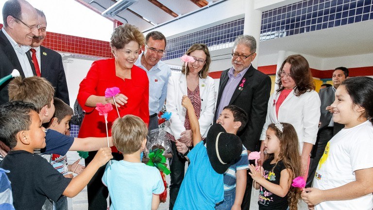 Cerimônia de inauguração de Unidades de Educação Infantil Cerimônia de inauguração de Unidades de Educação Infantil