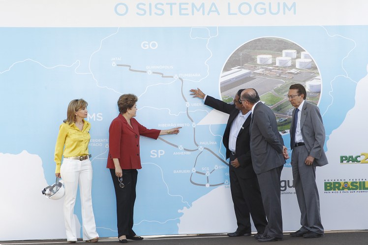 Cerimônia de inauguração do primeiro trecho do Sistema Logístico de Etanol Ribeirão Preto - Paulínia - 04