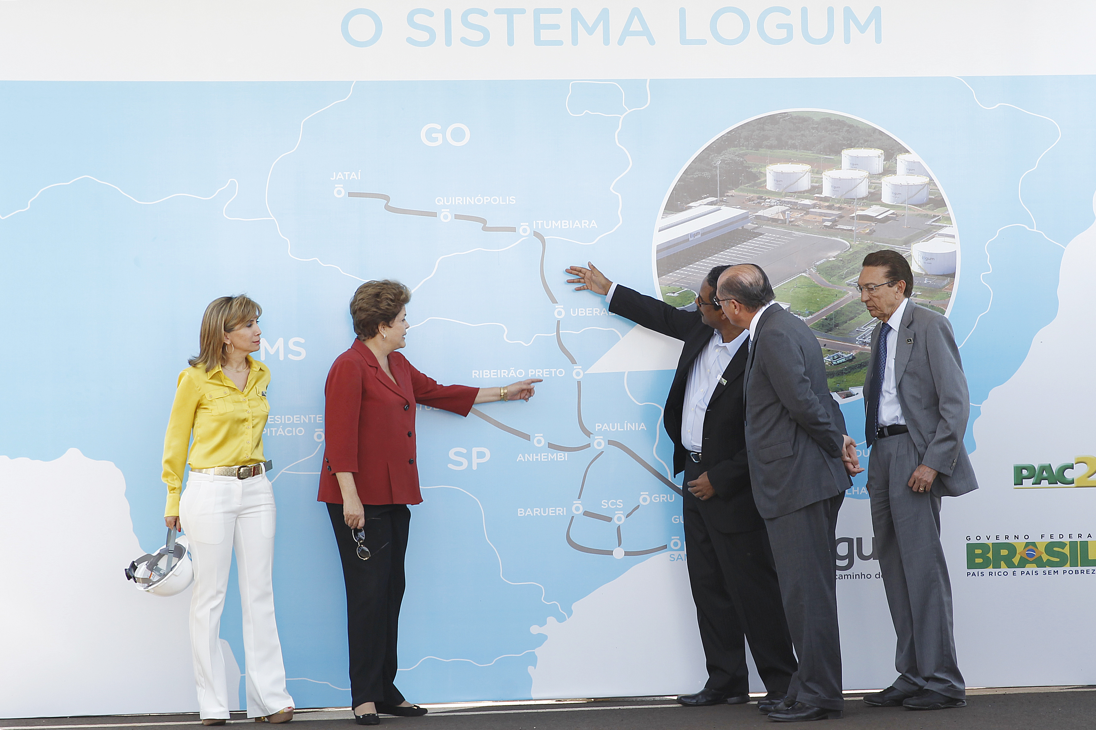 Cerimônia de inauguração do primeiro trecho do Sistema Logístico de Etanol Ribeirão Preto - Paulínia - 04