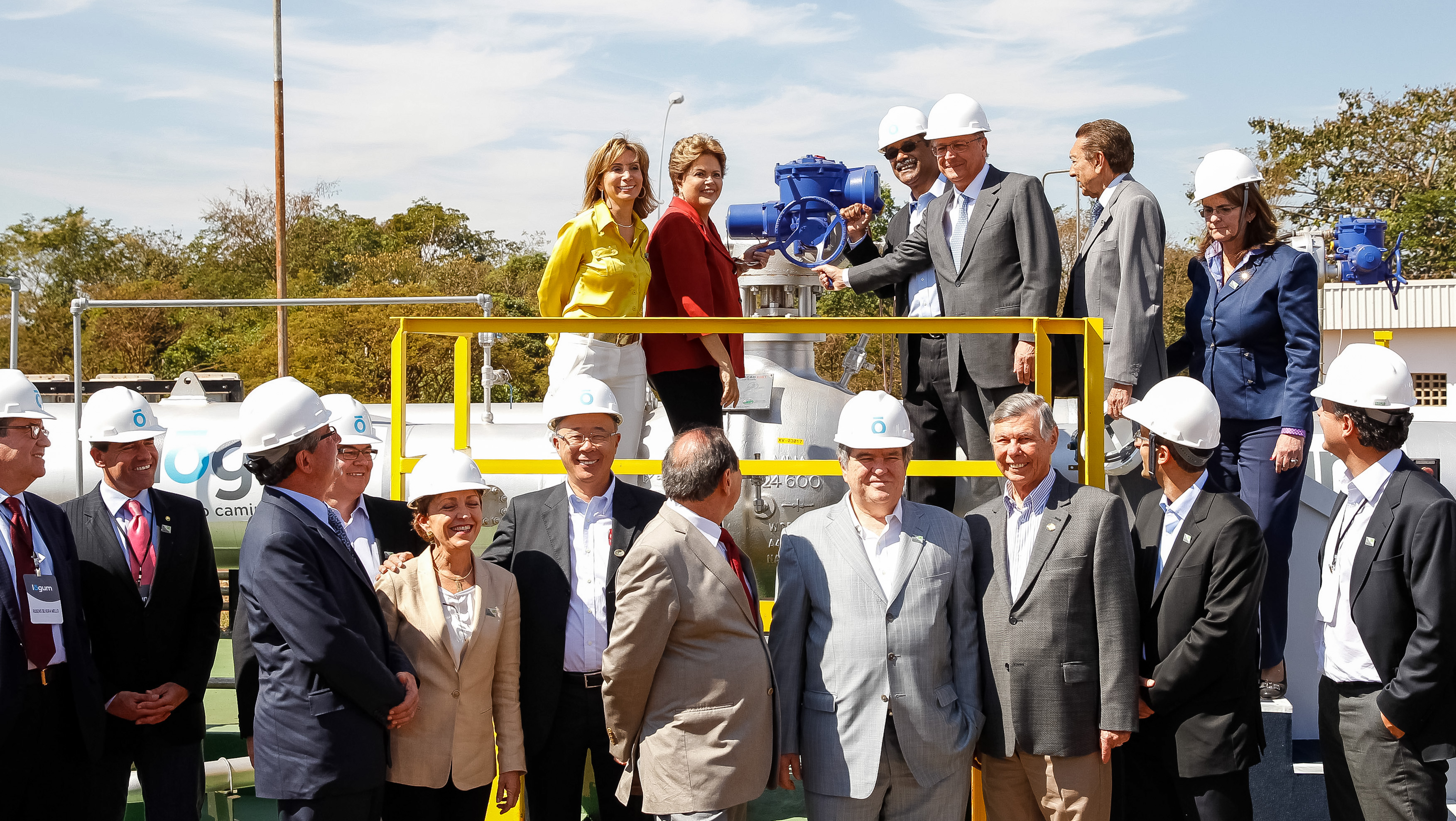 Cerimônia de inauguração do primeiro trecho do Sistema Logístico de Etanol Ribeirão Preto - Paulínia - 05