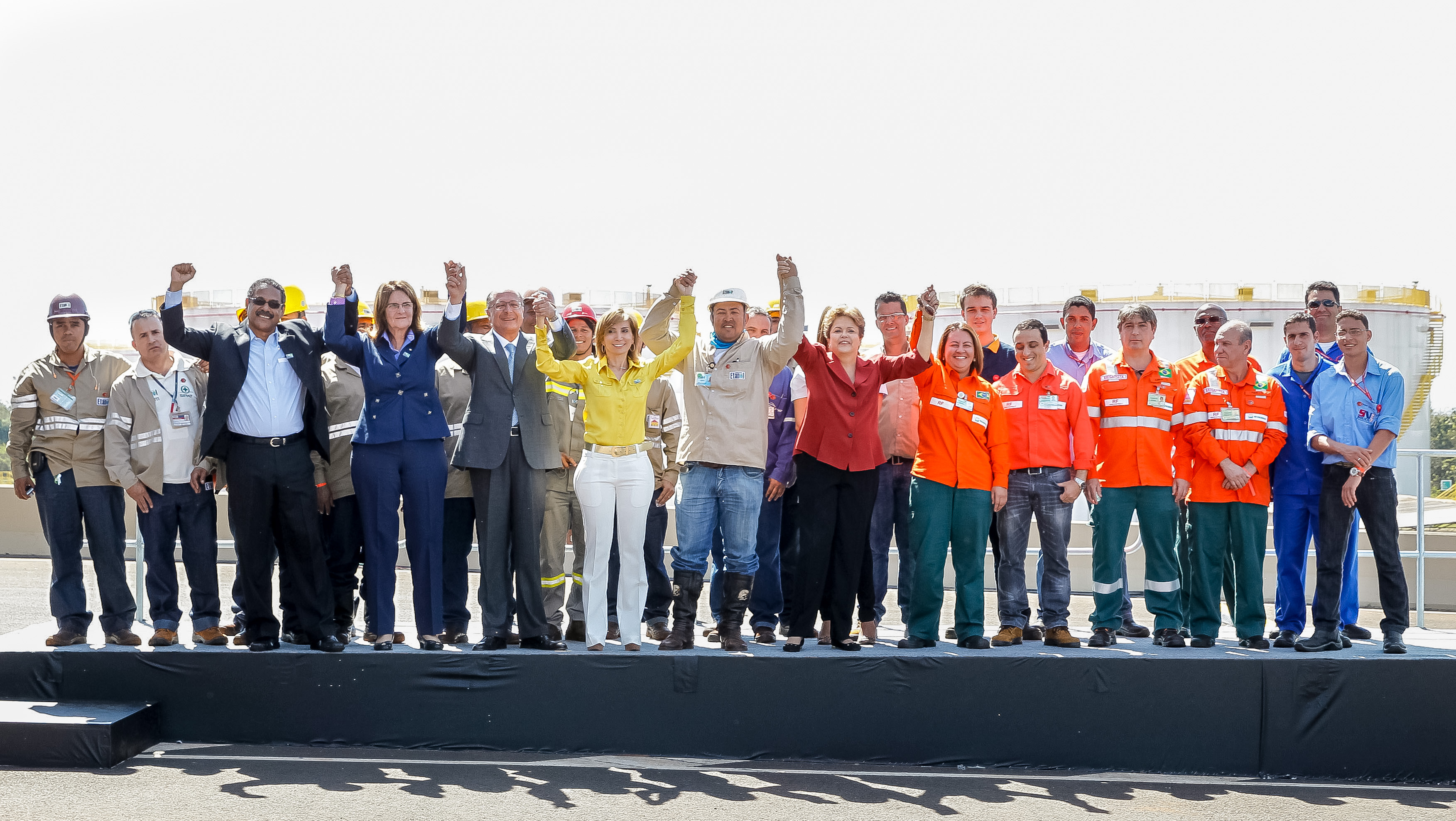 Cerimônia de inauguração do primeiro trecho do Sistema Logístico de Etanol Ribeirão Preto - Paulínia - 06