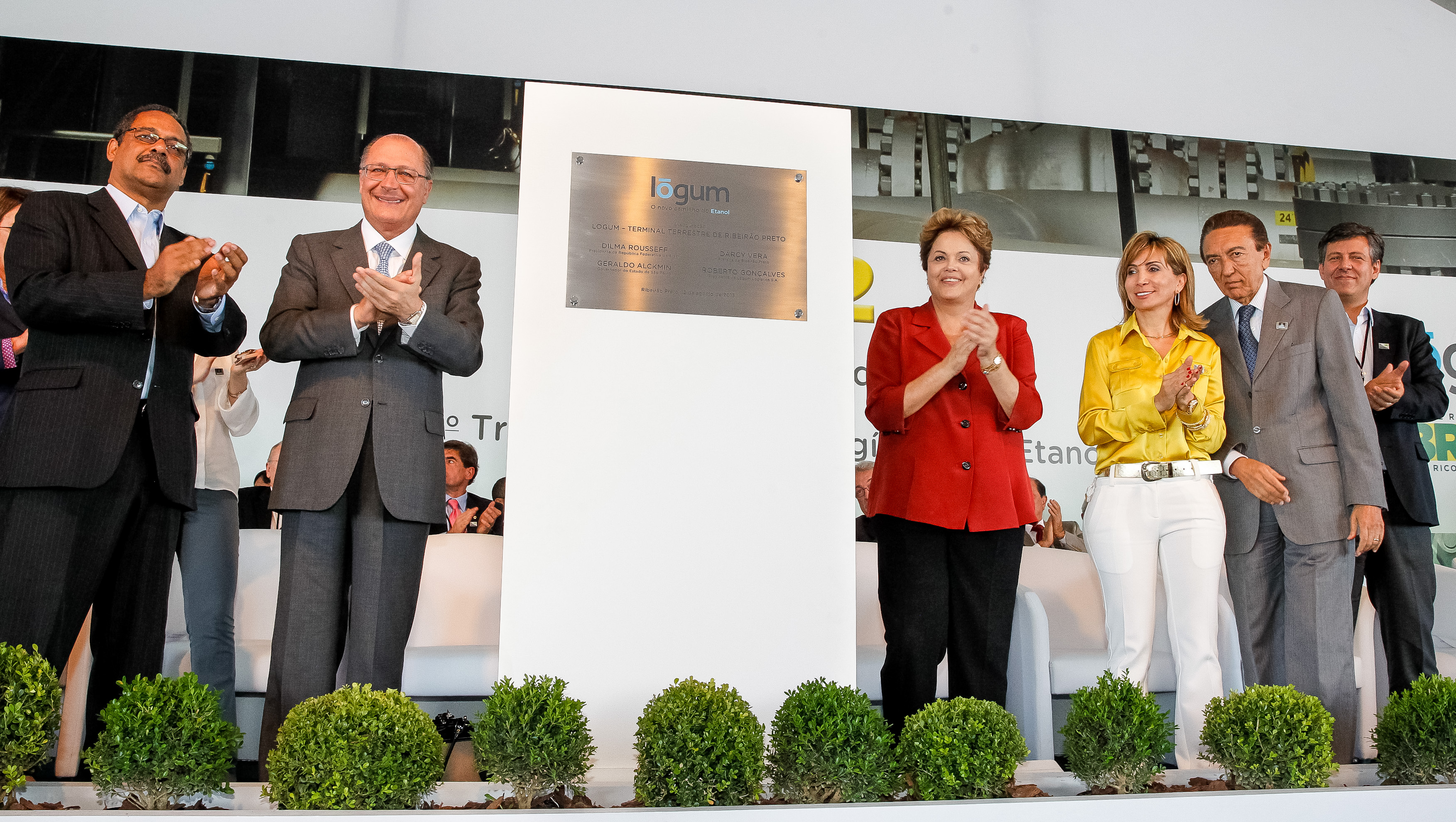 Cerimônia de inauguração do primeiro trecho do Sistema Logístico de Etanol Ribeirão Preto - Paulínia - 09