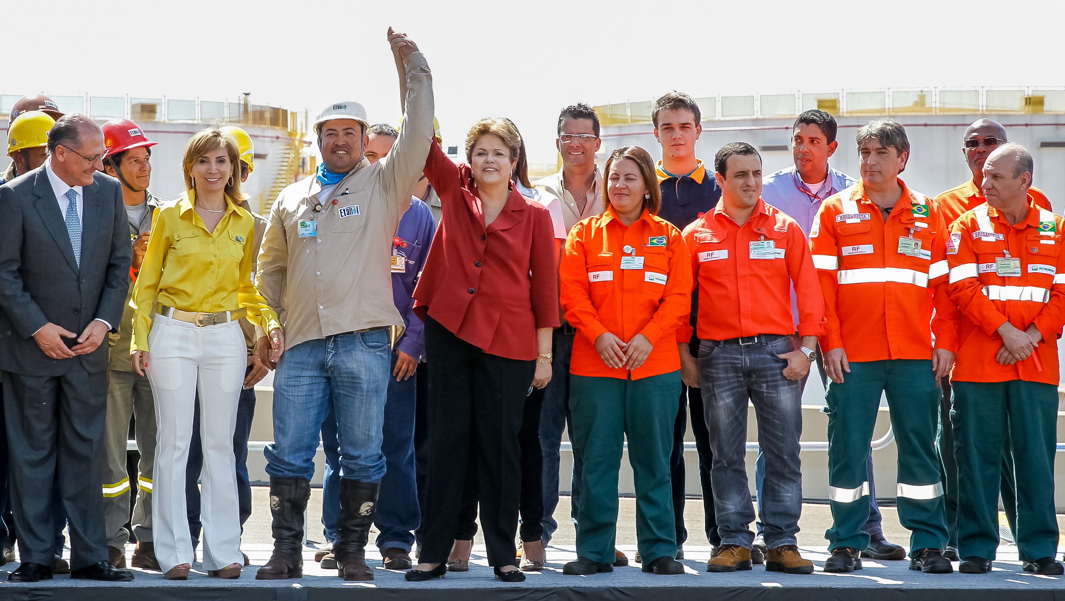 Cerimônia de inauguração do primeiro trecho do Sistema Logístico de Etanol Ribeirão Preto - Paulínia - 02