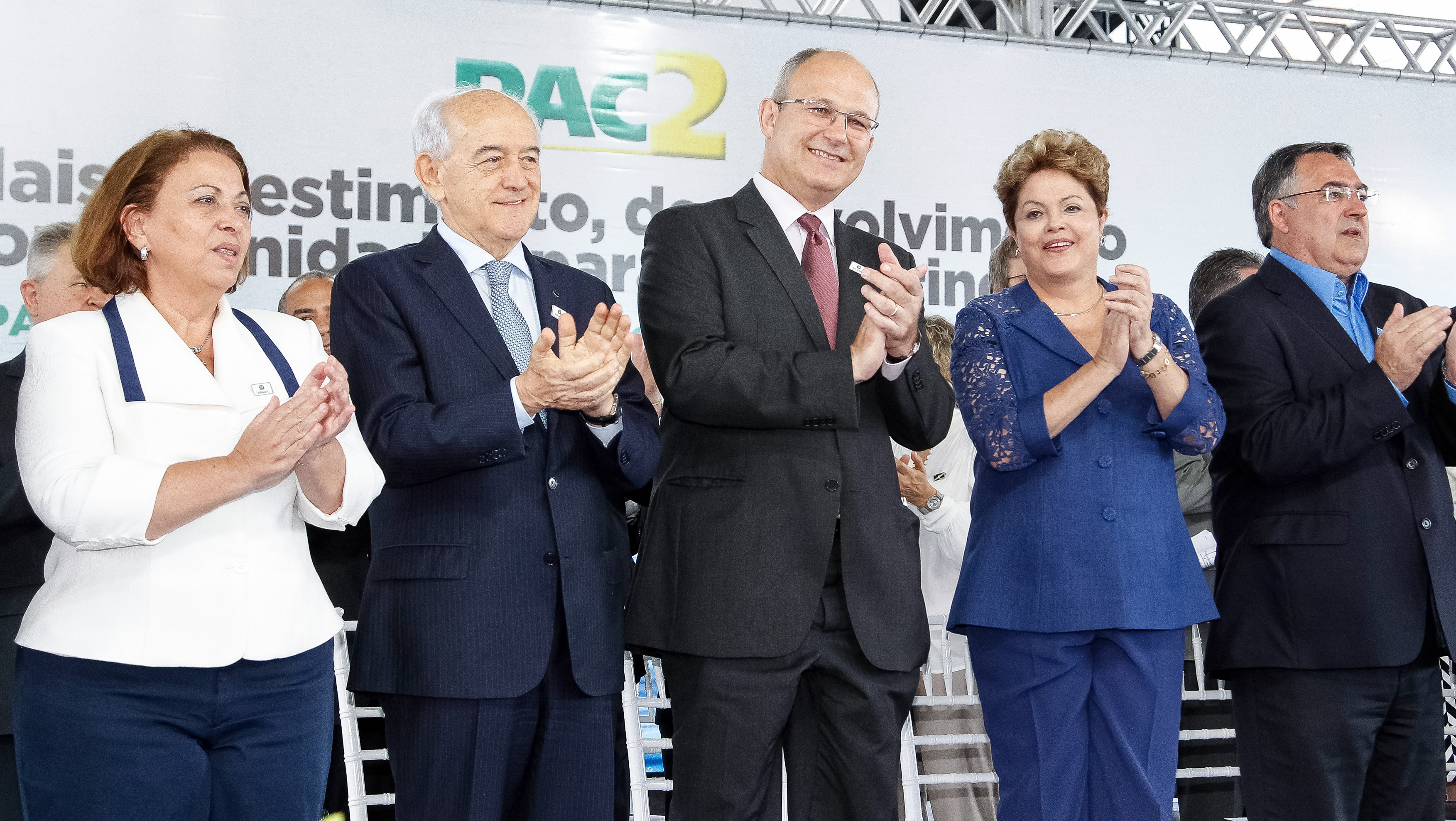 Cerimônia de inauguração do Berço 201 e do Porto de São Francisco do Sul